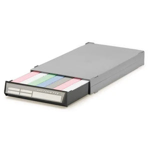 Cassette Storage Drawer & Labels • 9.125"W x 15.875"L x 2.125"H Cassette Storage Drawer & Labels • 9.125"W x 15.875"L x 2.125"H