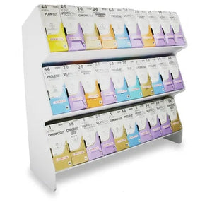 Suture Rack, Large • 24"W x 7.6"D x 21.6"H Suture Rack, Large • 24"W x 7.6"D x 21.6"H