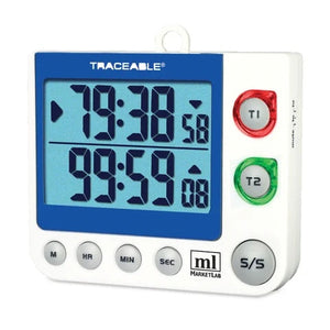 Flashing LED Alert Big-Digit Dual Channel Timer Flashing LED Alert Big-Digit Dual Channel Timer
