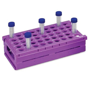 Pop-Up Rack, For 15mL Tubes • Purple • Holds 45 Pop-Up Rack, For 15mL Tubes • Purple • Holds 45