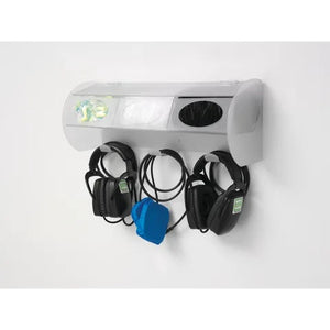 MRI Headset Organizer with Storage • 21.375"W x 5.875"D x 7.625"H MRI Headset Organizer with Storage • 21.375"W x 5.875"D x 7.625"H