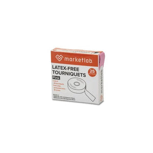 Marketlab Latex-Free Tourniquets in Dispenser Box, Pink Marketlab Latex-Free Tourniquets in Dispenser Box, Pink