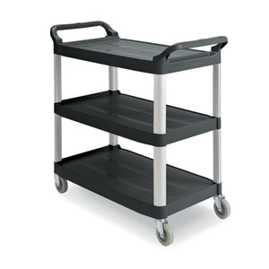 300lb Capacity Utility Cart Black 300lb Capacity Utility Cart Black