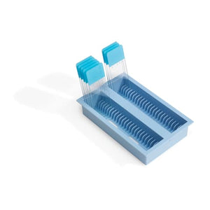 SlideRack Jr. Tray, 50 Position Blue SlideRack Jr. Tray, 50 Position Blue