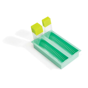 SlideRack Jr. Tray, 50 Position Green SlideRack Jr. Tray, 50 Position Green