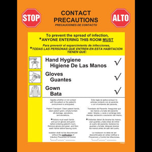 Precautions Label, Standard Contact Precautions Label, Standard Contact