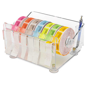 Pre-Cut Label Dispenser 9.5"W x 7.5"D x 4.5"H, Suction Cup Pre-Cut Label Dispenser 9.5"W x 7.5"D x 4.5"H, Suction Cup