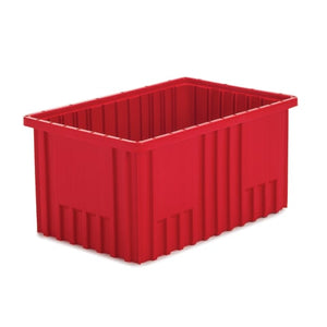 Dividable Storage Box, 16.5"L x 10.875"W x 8"H Red Dividable Storage Box, 16.5"L x 10.875"W x 8"H Red