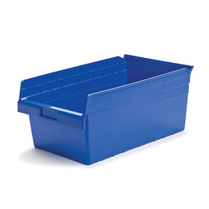 8" Tall Shelf Bin, 11.125"W x 17.875"D • Blue 8" Tall Shelf Bin, 11.125"W x 17.875"D • Blue