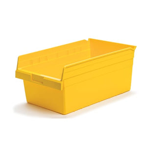 8" Tall Shelf Bin, 11.125"W x 17.875"D • Yellow 8" Tall Shelf Bin, 11.125"W x 17.875"D • Yellow