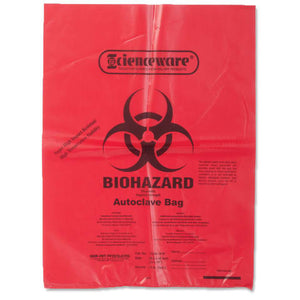 Super Strength Biohazard Disposal Bags, 14"W x 19"H Super Strength Biohazard Disposal Bags, 14"W x 19"H