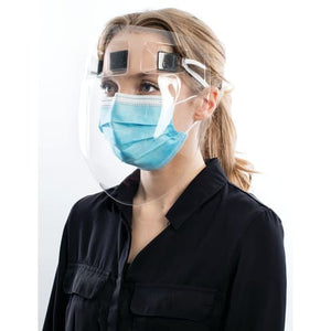 BetterShield Full Face Shield with Foam Band, 10/pk BetterShield Full Face Shield with Foam Band, 10/pk