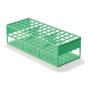 Tube Racks for 17mm Tubes • Holds 60 Tubes, Green Tube Racks for 17mm Tubes • Holds 60 Tubes, Green