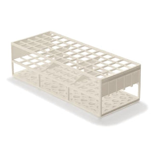 Tube Racks for 17mm Tubes • Holds 60 Tubes, White Tube Racks for 17mm Tubes • Holds 60 Tubes, White