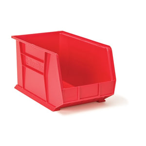Medical Organizer Bins in Case Quantities, 11"W x 18"D x 10"H • Red Medical Organizer Bins in Case Quantities, 11"W x 18"D x 10"H • Red