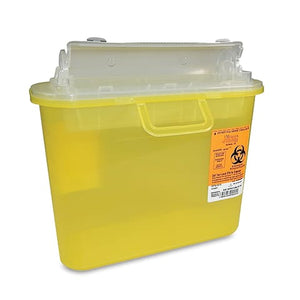 5.4qt Nesting Sharps Container • Yellow 5.4qt Nesting Sharps Container • Yellow