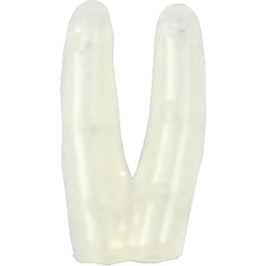 Duoguard Tip Guards, Vented, 6.4 x 19mm • White Duoguard Tip Guards, Vented, 6.4 x 19mm • White