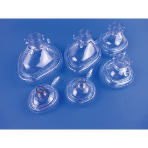 WestMed Anesthesia Mask Disposable, Small Adult