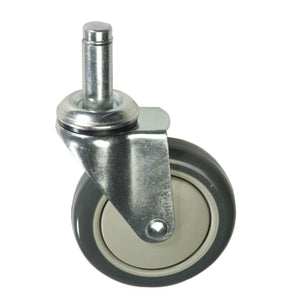 Casters for Wire Shelving, 5" Swivel Casters for Wire Shelving, 5" Swivel
