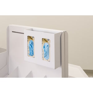 Top-Loading Double Glove-Box Holder • 11.75"W x 4"D x 10"H Top-Loading Double Glove-Box Holder • 11.75"W x 4"D x 10"H
