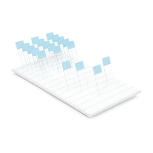 Slide Holder, 11.75"L x 7"W x 1"H • Holds approx. 22 horizontally and 66 vertically Slide Holder, 11.75"L x 7"W x 1"H • Holds approx. 22 horizontally and 66 vertically