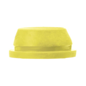 Pierceable Closure Caps, For 16mm Tubes • Yellow Pierceable Closure Caps, For 16mm Tubes • Yellow