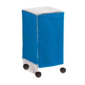 Standard Linen Hamper with Skirt, Blue Standard Linen Hamper with Skirt, Blue