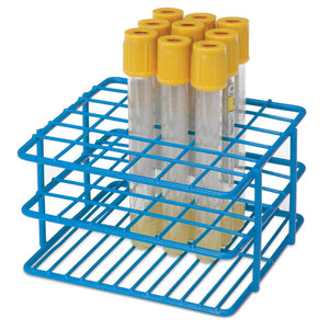 Half-Size Epoxy Rack for 10mm-13mm Tubes • Blue Half-Size Epoxy Rack for 10mm-13mm Tubes • Blue