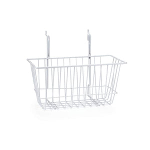 Wire Basket with Hangers, 12"W x 6"D x 6"H Wire Basket with Hangers, 12"W x 6"D x 6"H
