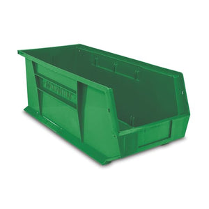 Organizer Bins for Medical Supplies, 8.25"W x 17.875"D x 7"H • Green Organizer Bins for Medical Supplies, 8.25"W x 17.875"D x 7"H • Green