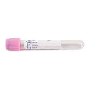 BD Vacutainer® EDTA • Pink • 13 x 100mm, 6mL BD Vacutainer® EDTA • Pink • 13 x 100mm, 6mL