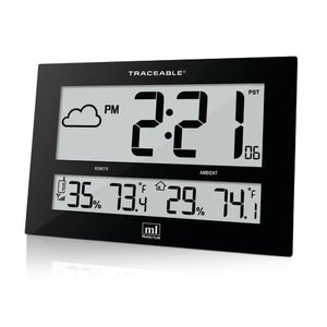 Digital Wall Clock with Temp and Humidity Digital Wall Clock with Temp and Humidity