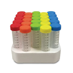 Prism Tube with Screw-cap Foam Rack, 50mL Prism Tube with Screw-cap Foam Rack, 50mL