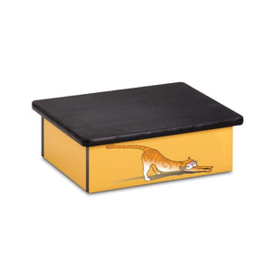 Pediatric Step Stool 16"W x 20"L x 7"H, Cat Theme Pediatric Step Stool 16"W x 20"L x 7"H, Cat Theme