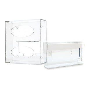 Marketlab Glove Box and Tissue Holder Combo, Double Marketlab Glove Box and Tissue Holder Combo, Double