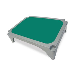 Stackable and Interlocking Step Stool, With Green Mat Stackable and Interlocking Step Stool, With Green Mat