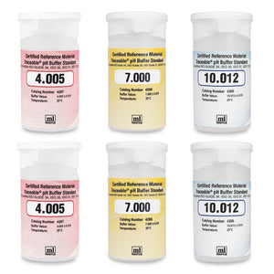 Traceable® pH One-Shot™ Buffer Assortment Pack, 2oz Each of 4.005, 7.000, 10.012 and 7.416 Traceable® pH One-Shot™ Buffer Assortment Pack, 2oz Each of 4.005, 7.000, 10.012 and 7.416