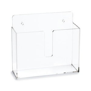 Acrylic Binder Holder, 12.125"W x 4.125"D x 10.938"H Acrylic Binder Holder, 12.125"W x 4.125"D x 10.938"H