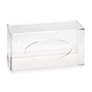 Single Side Load Glove Dispenser with Hanger • Acrylic • 10.125"W x 4.125"D x 5.5"H Single Side Load Glove Dispenser with Hanger • Acrylic • 10.125"W x 4.125"D x 5.5"H