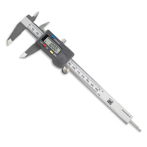 Digital Caliper, 6"/150mm • 0.01mm Resolution Digital Caliper, 6"/150mm • 0.01mm Resolution