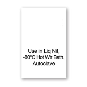 Extreme Temperature Label Tape, 0.75"W x 21'L Extreme Temperature Label Tape, 0.75"W x 21'L