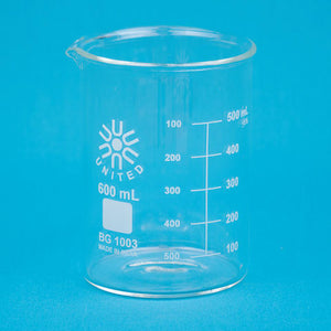 Heavy Duty Glass Beaker, 600mL Heavy Duty Glass Beaker, 600mL
