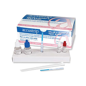 Accustrip® Value+ Strep A Test Kit • CLIA Waived Accustrip® Value+ Strep A Test Kit • CLIA Waived