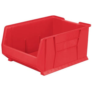 Extra Large Organizer Bins, 18.25"W x 23.875"D x 12"H, Red Extra Large Organizer Bins, 18.25"W x 23.875"D x 12"H, Red