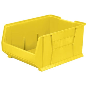 Extra Large Organizer Bins, 18.25"W x 23.875"D x 12"H, Yellow Extra Large Organizer Bins, 18.25"W x 23.875"D x 12"H, Yellow
