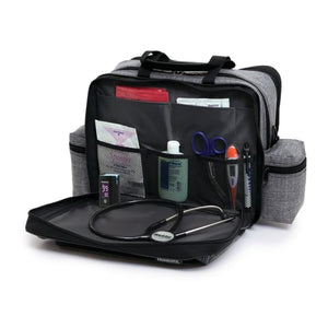Hopkins Antimicrobial Mark V Shoulder Bag • 13"W x 7.5"D x 11.25"H Hopkins Antimicrobial Mark V Shoulder Bag • 13"W x 7.5"D x 11.25"H
