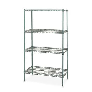 5-Shelf Epoxy Wire Rack 63"H, 48"W x 24"D 5-Shelf Epoxy Wire Rack 63"H, 48"W x 24"D