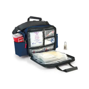Hopkins EZ View Med Bag® With Combo Lock • Navy Hopkins EZ View Med Bag® With Combo Lock • Navy