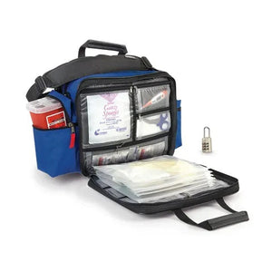 Hopkins EZ View Med Bag® With Combo Lock • Royal Blue Hopkins EZ View Med Bag® With Combo Lock • Royal Blue