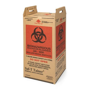 Biomedical Waste Containers, 11gal • 12"W x 12"D x 24"H Biomedical Waste Containers, 11gal • 12"W x 12"D x 24"H
